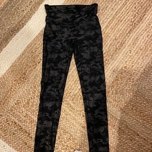 Spanx Shine Camo Legging
